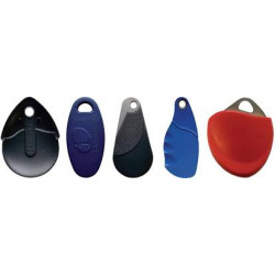 Badge d'immeuble et parking